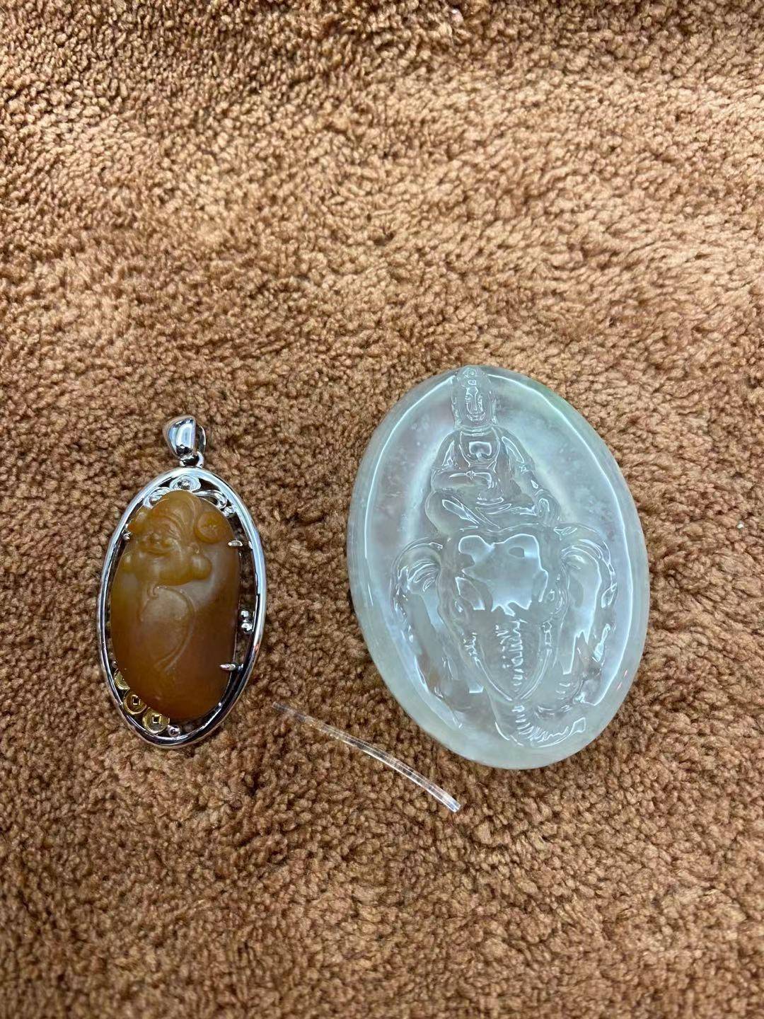 张先生 翡翠普贤菩萨返图翡翠返图