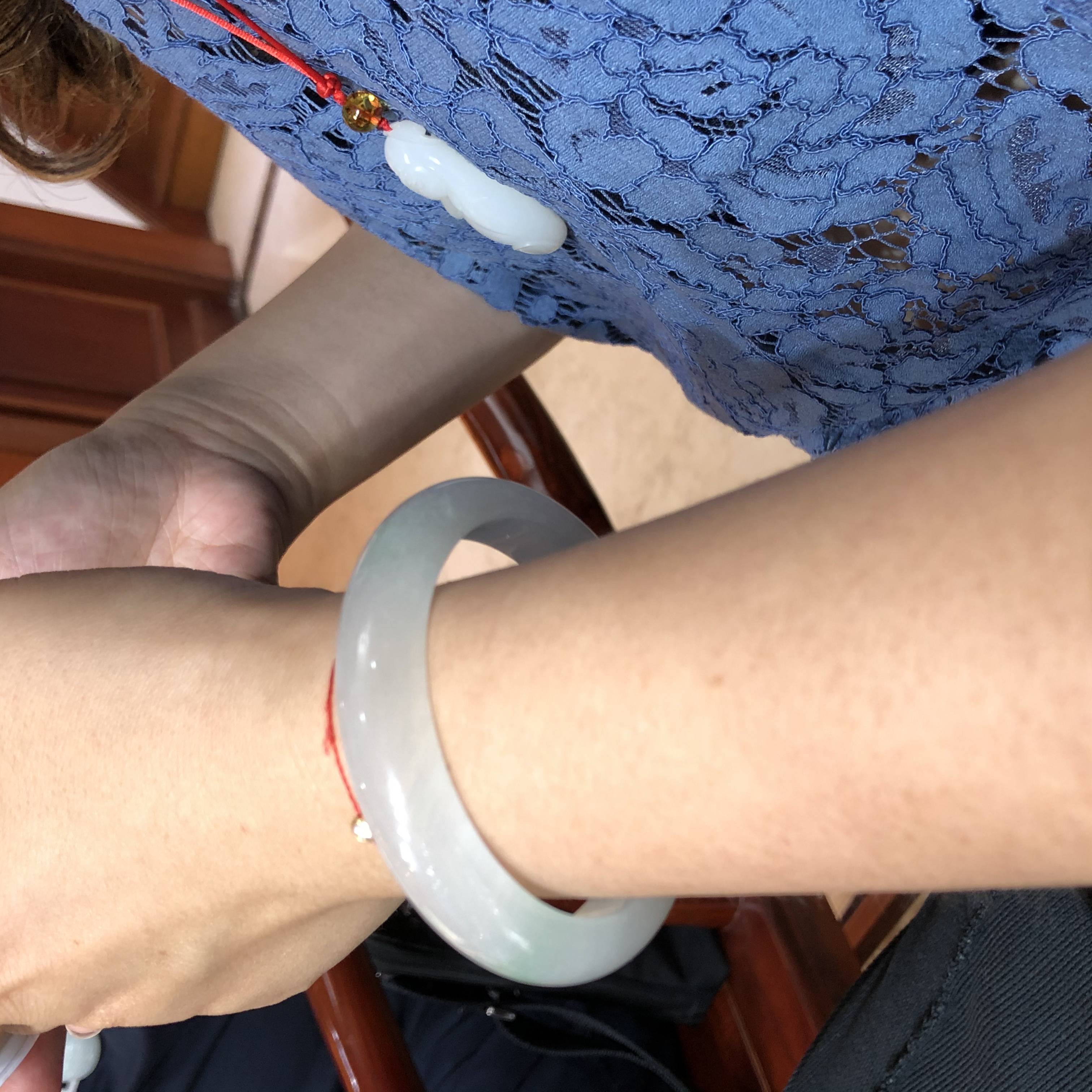 王女士 冰种翡翠手镯返图翡翠返图