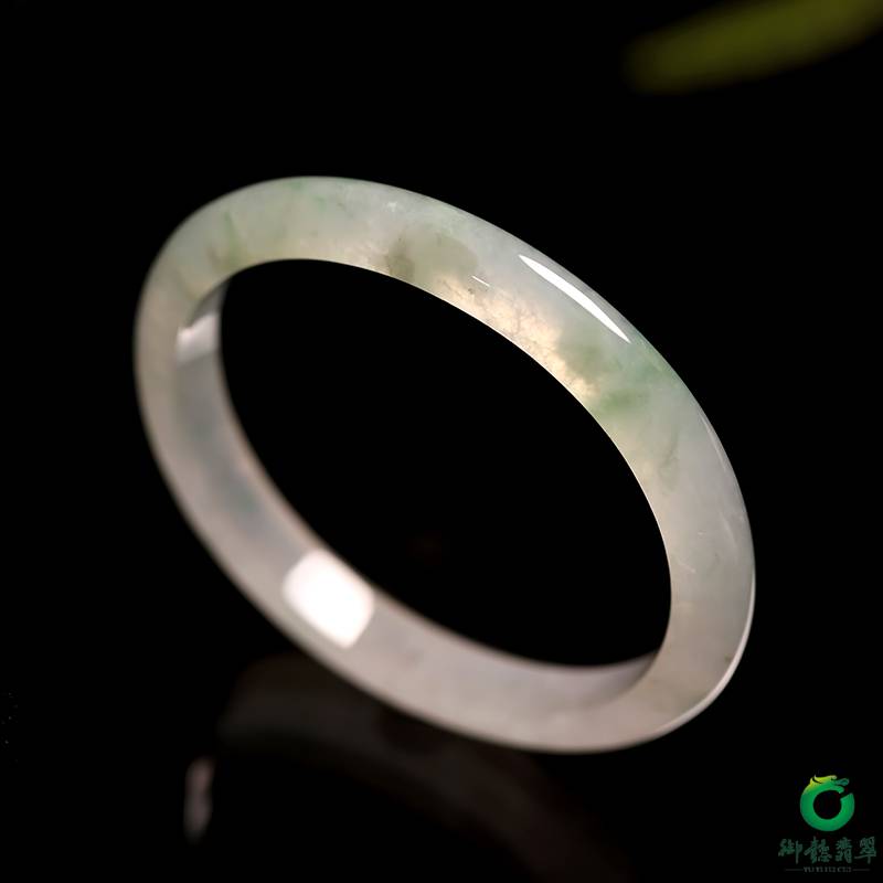缅甸翡翠A货 冰种手镯 内径54mm 图片3