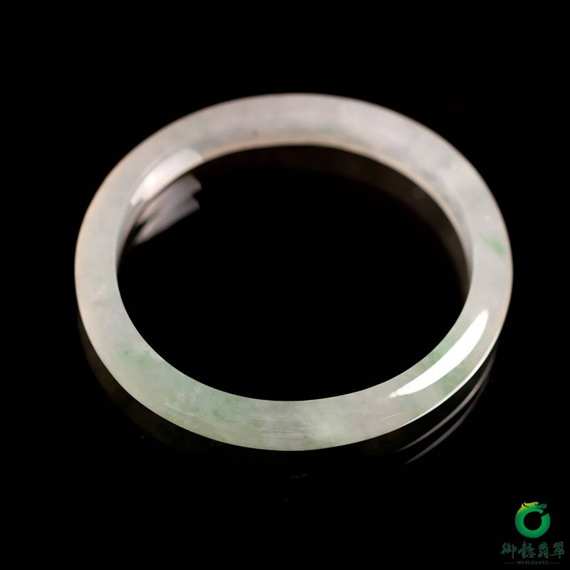缅甸翡翠A货 冰种手镯 内径54mm 图片6